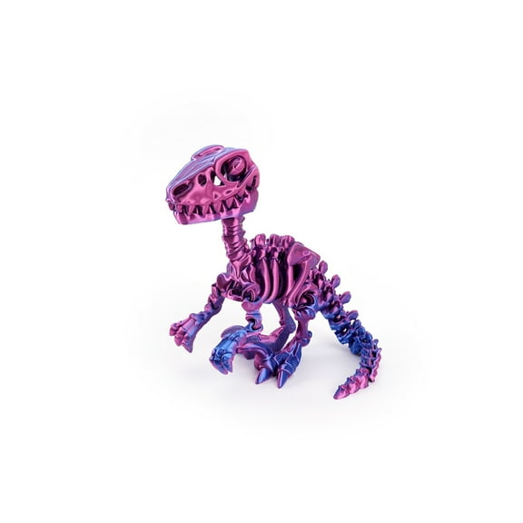 1pc 3D Printed Echinosaurus Dinosaur Movable Dragons Figurine Multi-Color Gift Creative Home Decor
