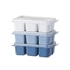 thumbnail image 1 of Injueey Pack of 3 Ice Cubes Molds Club Supply Reusable Kitchen Leakproof DIY Refrigerator with Icing 6-grid Lid Homemade Mould Type2 NO2, 1 of 6