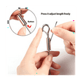 thumbnail image 4 of 2PCS Adjustable Picture Hanging Wire Kit - Heavy Duty Hardware , 1M X1.5Mm Stainless Steel Cables Hanging Rope, 4 of 6