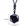 thumbnail image 3 of Necklaces Pendants for Women Womens Black Star Love Crystal Jewelry With Adjustable Rope NeckGifts Valentine's Day Gifts Clearance, 3 of 7