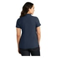 thumbnail image 2 of Port Authority Women's Core Classic Pique Polo Shirt River Blue Navy 3X-Large, 2 of 3