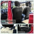 thumbnail image 4 of For 2020-2024 Jeep Gladiator FH Group Neoprene Waterproof Custom Fit Car Seat Covers - Front Set Beige, 4 of 5