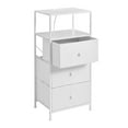thumbnail image 2 of Mainstays 3 tissu tissu table de chevet avec USB, 2 of 9