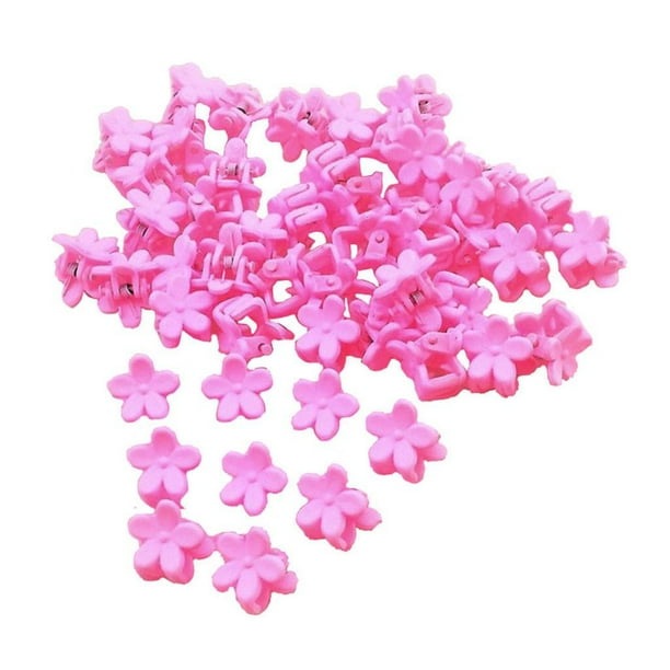 Clip Horquilla de Pelo Mini Flor de Resina Hugo 50 Piezas
