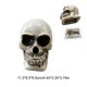 thumbnail image 3 of Caja de llaves oculta de resina con forma de calavera realista – Almacenamiento decorativo para jardín con compartimento secreto, adorno exterior impermeable para esconder llaves, decoración de, 3 of 6