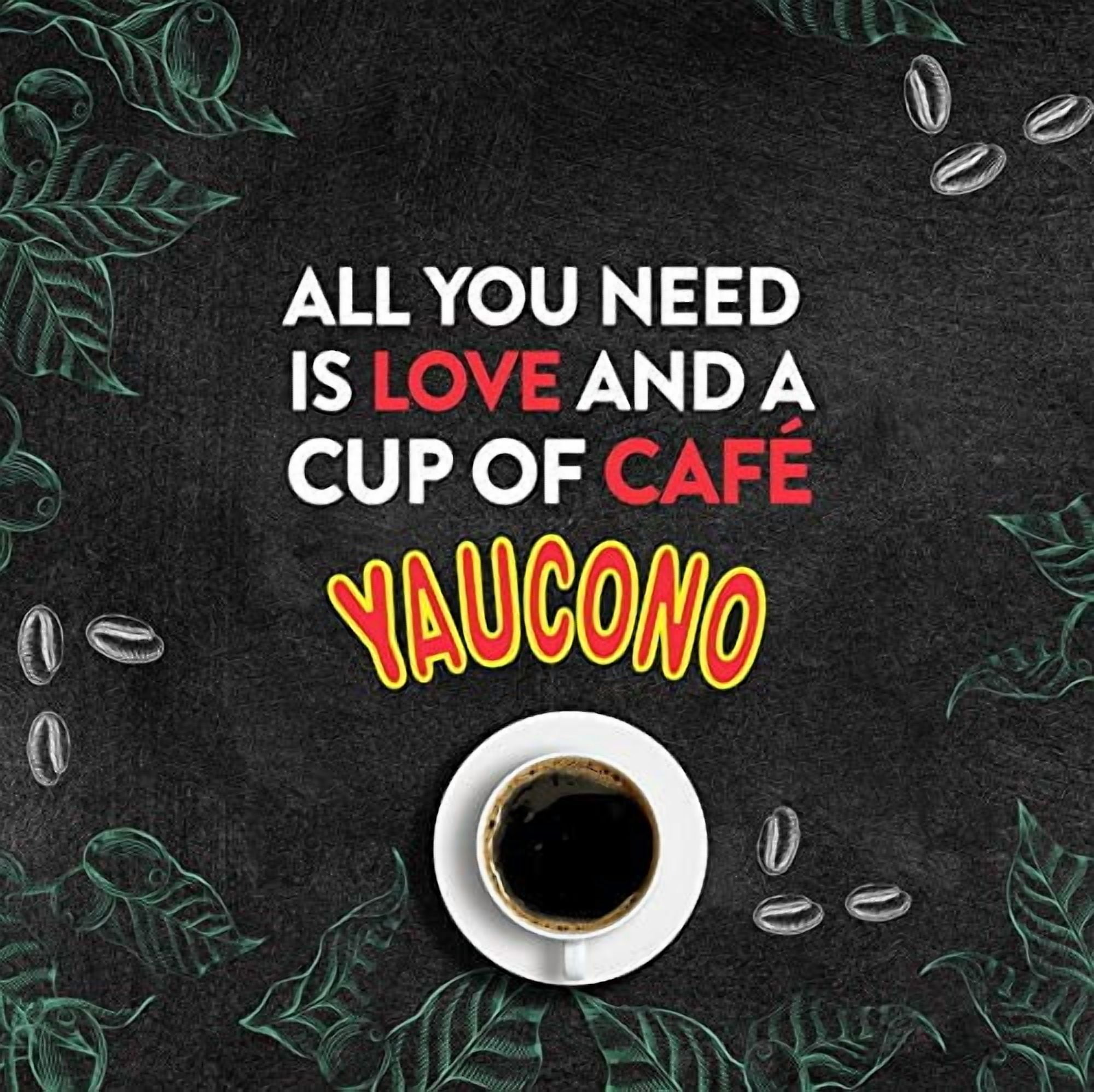 Yaucono Whole Bean Coffee in Bag, 2 Pound