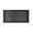 Matte black, variant on The akuaplus® wall mount shower niche 12 in. x 16 in., made in stainless steel.