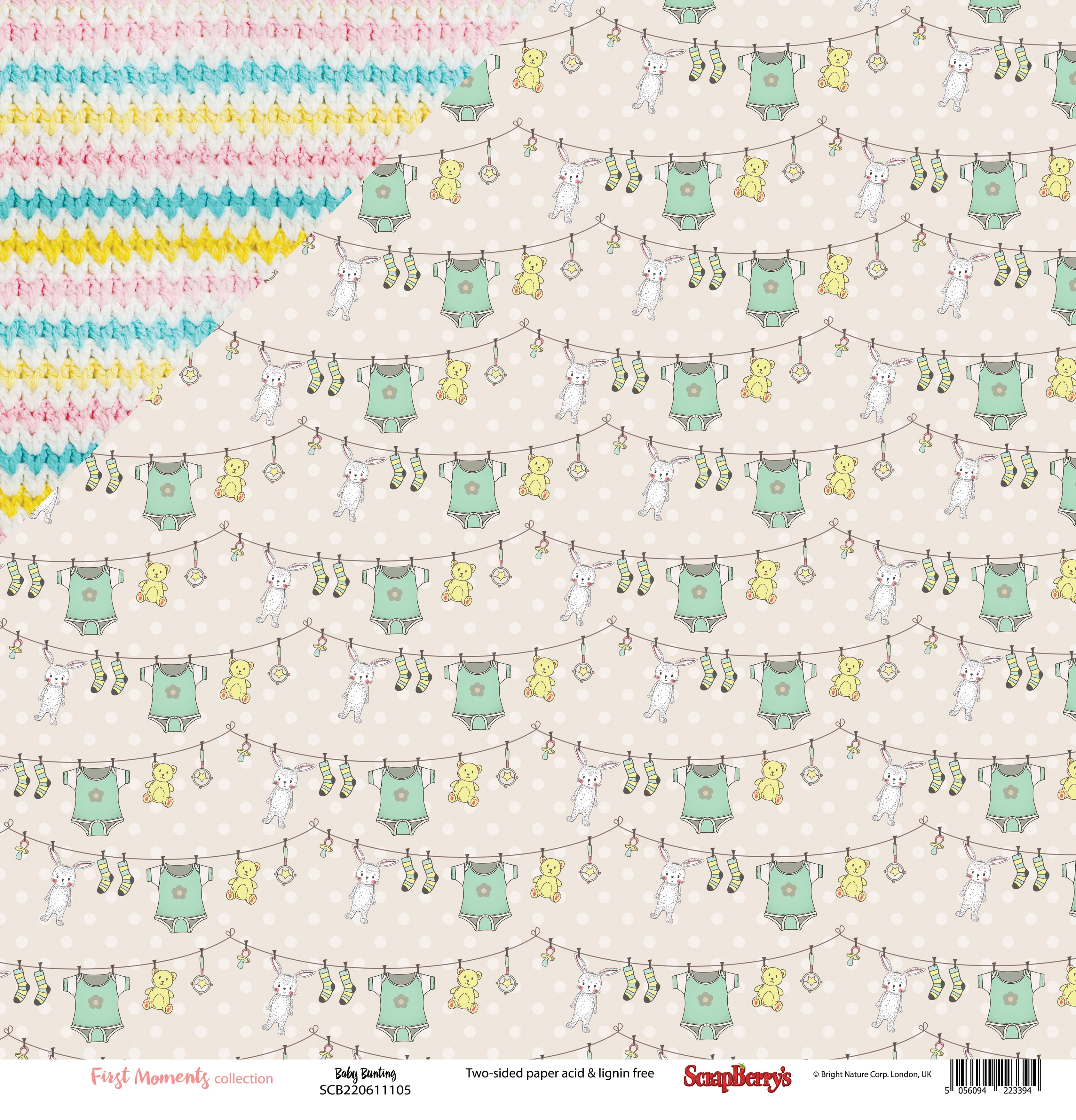 double wrap baby bunting