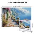 thumbnail image 5 of 1000 PCS 1000 Piece Scenery Jigsaw Puzzles Mediterranean Scenery,Stunningly Vibrant Colors,Every Piece Is Unique,Charm Scenery Wooden Puzzle For Adults,Ideal For Relaxation And Family Fun, 5 of 6