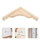 thumbnail image 5 of Soporte triangular de pared de madera, soporte triangular para estante, soportes decorativos para estantes de pared, soporte de madera para estante, soporte flotante para estante, 5 of 8