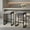 Gray, variant on Demi Bonn 26 Inch Counter Height Bar Stools Set of 2 with Faux Leather Upholstered Seat, Modern Kitchen Stools for Dining Room Island, Comfortable Cushion, Gray