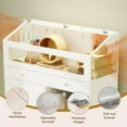 thumbnail image 3 of ELECWISH Hamster Cage with Storage Cabinet Small Animal Cage, Easy View Acrylic Panels, Large Habitat for Hamsters, Guinea Pigs, Rabbits, Hedgehogs, 3 of 7