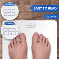 thumbnail image 2 of INEVIFIT Bathroom Scale, Highly Accurate Digital Bathroom Body Scale. With 5-Year Warranty - White, 2 of 6