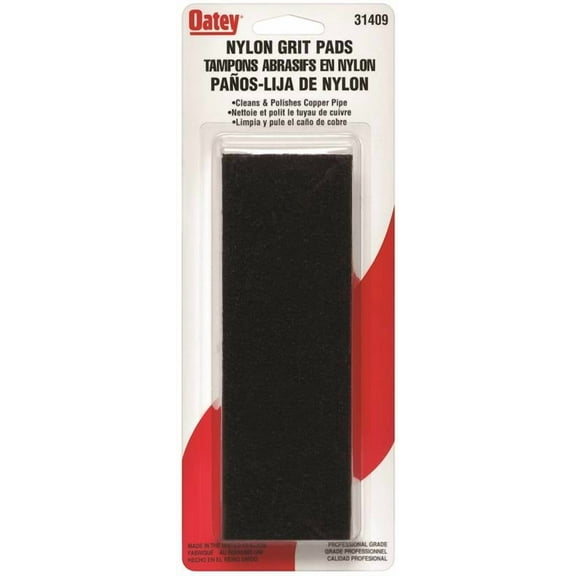 Oatey 31409 Grit Pad, Coarse, Nylon Abrasive