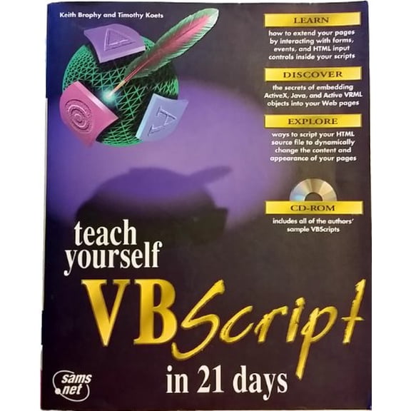 Pre-Owned Teach Yourself VBScript in 21 Days (Paperback) 1575211203 9781575211206