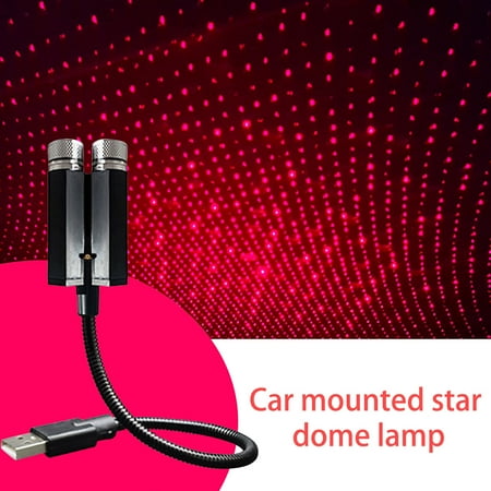 

LED USB Projector Light Atmosphere Ceiling Interior Star Lamp Decoration Car Sky Projector