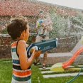thumbnail image 3 of Pistola de agua eléctrica de para niños, para piscina, playa, fiesta, juego (pistola de agua grande, verde), 3 of 4