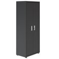 thumbnail image 1 of Pemberly Row Contemporary Tall Metal Garage Cabinet in Charcoal, 1 of 11