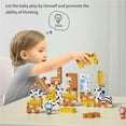 thumbnail image 1 of Maoww Plastic Stacking Games Toy for Kids Animal Balance Blocks Games Educational Stacking Building Block for Children Adults No.02, 1 of 6
