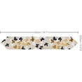 thumbnail image 3 of Coolnut 13"x70" Table Runner, Gold and Black Butterfly Washable Table Cloth Runner for Holiday Home Wedding Table Top Decoration, 3 of 3