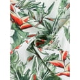thumbnail image 4 of DARING DIVA Women's Floral Tropical Boho Midi Wrap Skirt XS White, 4 of 6