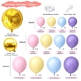 thumbnail image 2 of Kit de arco de globos FloreceBien con guirnalda de globos de colores macarrones para decoraciones de bodas, cumpleaños, baby showers y fiestas, 2 of 5