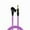 Purple, variant on Right Angle XLR Male to 1/4" TRS Male - 0.5 Feet - Black - Pro 3-Pin Microphone Connector for Powered Speakers, Audio Interface or Mixer for Live Performance & Recording