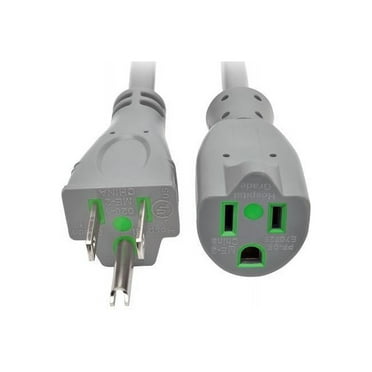Tripp Lite 6ft Hospital Medical Power Extension Cord 5-15P 5-15R 13A Gray