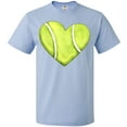 thumbnail image 3 of Inktastic Tennis Ball in Heart T-Shirt, 3 of 5