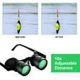 thumbnail image 5 of Luniquz Fishing Binoculars - Professional Hands-Free Glasses for Bird Watching, Sports, Concerts, Theater, and Sightseeing, HD Portable Telescope and Opera Glasses with 2 Polarized Lenses, 5 of 8