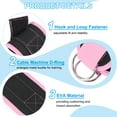 thumbnail image 3 of Uxcell Ankle Strap for Cable Machine, Gym Cable Kickback Ankle Wrap Exercise Attachment for Glute Workouts Pink, 3 of 7