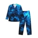 thumbnail image 1 of Balery Wolf Pijama para Hombre de Dos Piezas con Manga Larga, Conjunto de Dormir y Descanso Suave con Bolsillos-Large, 1 of 7
