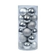 thumbnail image 2 of Opvise Glittering Baubles Balls Christmas Tree Ornament Xmas Party Hanging Decoration Silver, 2 of 8