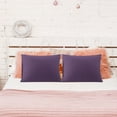 thumbnail image 2 of PiccoCasa 2 Packs Microfiber Pillowcases with Envelope Closure, Non-Standard Purple, 2 of 8
