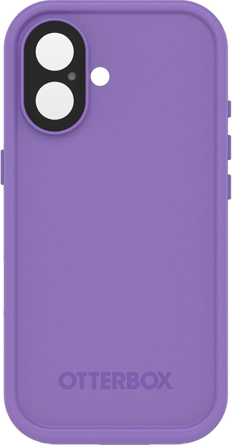 OtterBox iPhone 17 (Only) - FRĒ Series Waterproof Case with MagSafe - Rule of Plum (Purple) - Sleek & Stylish - Waterproof iPhone Case up to 2 Meters - IP68 - Phone Case for Swimming/Snorkeling