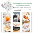 thumbnail image 5 of CMYYNNA Christmas Print Kitchen Paper Towels, Absorbent Kitchen Cleaning Towels, Holiday Themed Paper Towels, Oil Absorbent Cleaning Paper, Festive Kitchen Essentials, 5 of 8