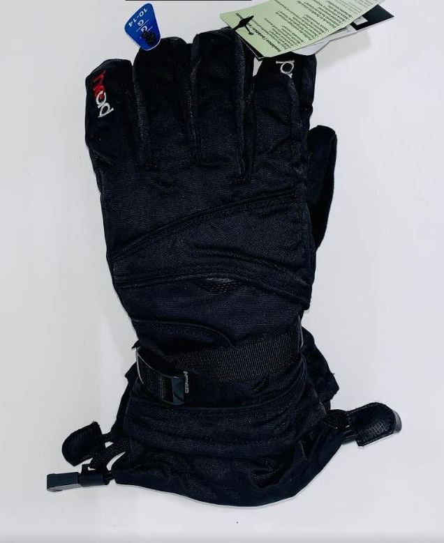 childrens winter Head junior Ski Gloves with pockets black medium new 