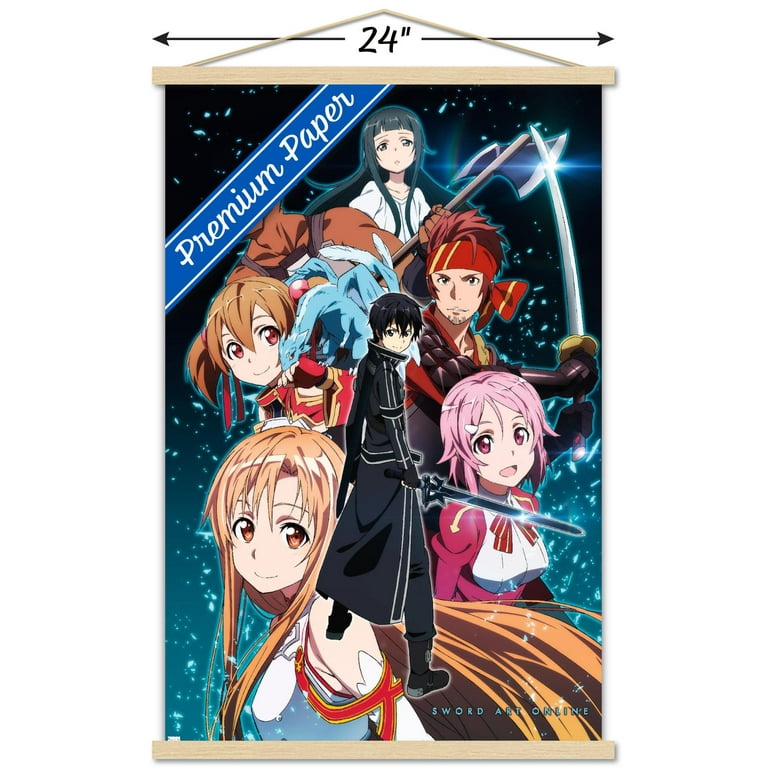 Sword Art Online' Poster, picture, metal print, paint by phil art