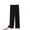 Black, variant on Women's Plus Bow Detail Printed Pajama Pants Elastic Waist Straight Leg Sleep Bottom Lightweight for Lounge XL