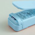 thumbnail image 2 of Minisellador Eléctrico Mini sellador de calefacciónselladores de alimentos al vacíoprensa manualsellador de aperitivos (azul) Tmvgtek Libre de BPA, 2 of 9
