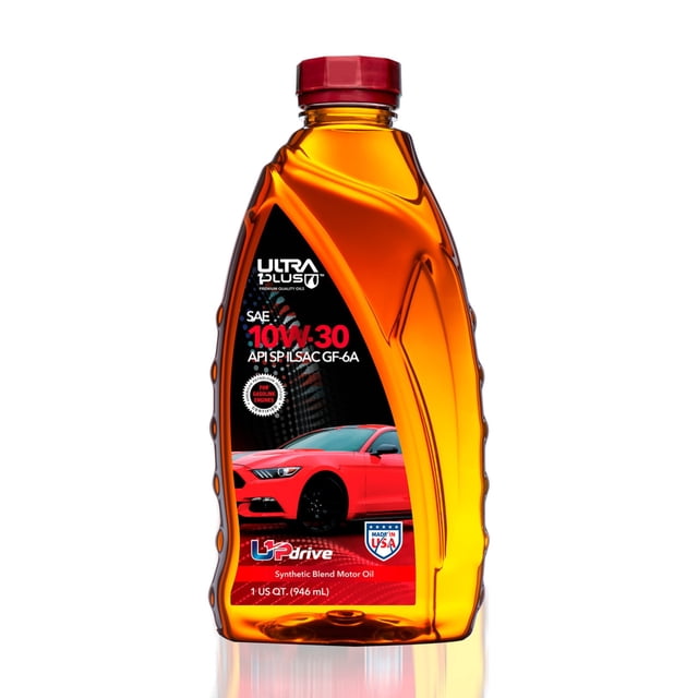 Ultra1Plus SAE 10W-30 Mezcla Sintético Aceite Motor Gasolina API SP ILSAC GF-6A 946ML
