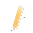 thumbnail image 2 of FONDOTIN 3Pcs Professional Resin Clarinet Reeds Khaki No Maintenance Instrument Accessories, 2 of 6