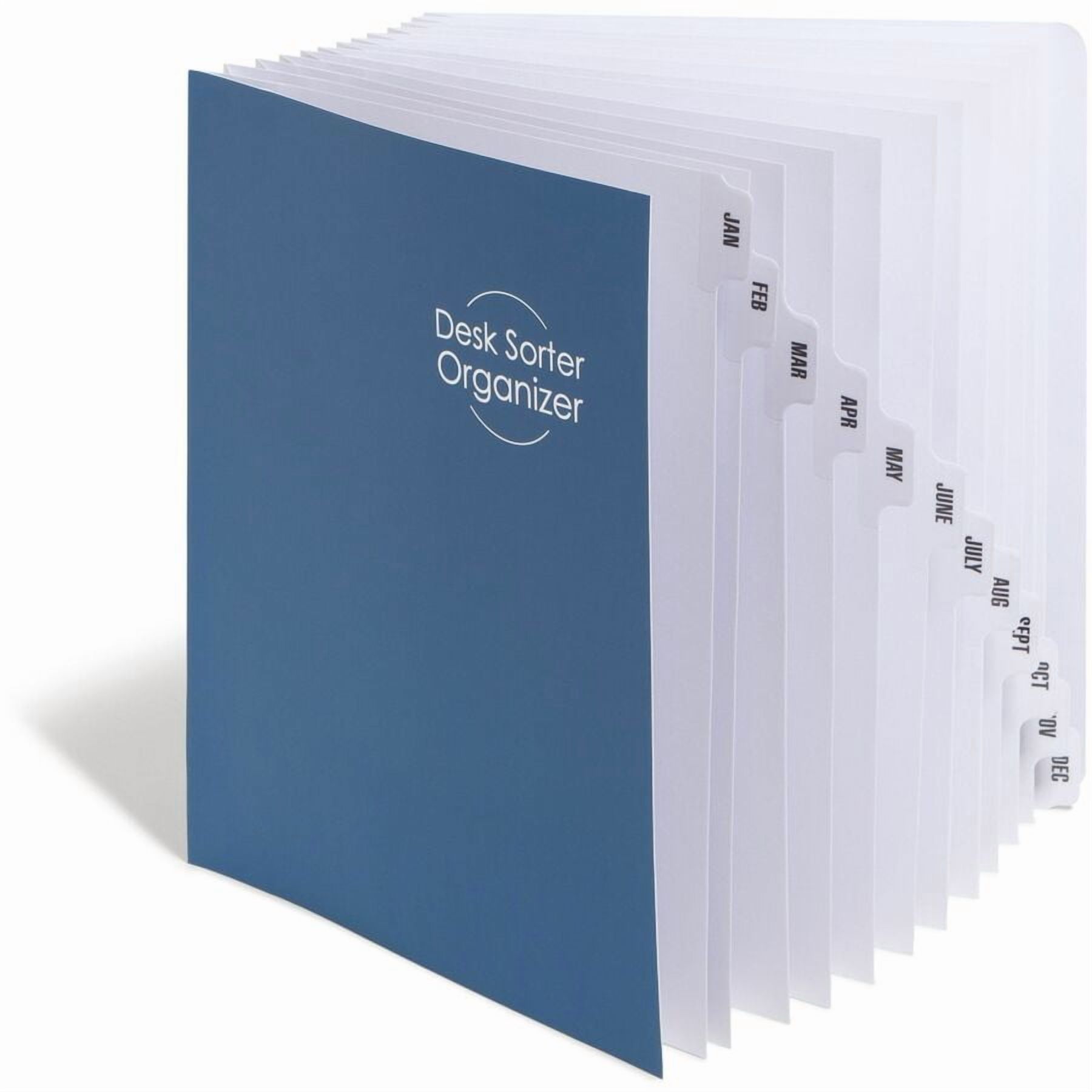 Smead Monthly Desk File Sorter, Monthly (Jan.-Dec.