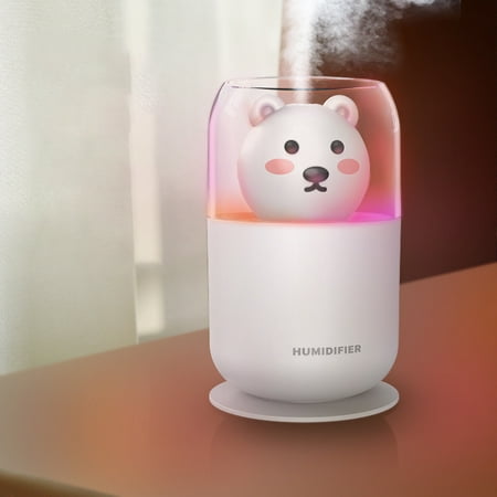 

Big holiday Deals! Dqueduo Humidifier Mini Portable Desktop Air Atomizing Humidifier Moisturizing Silent Gifts for Family on Clearance