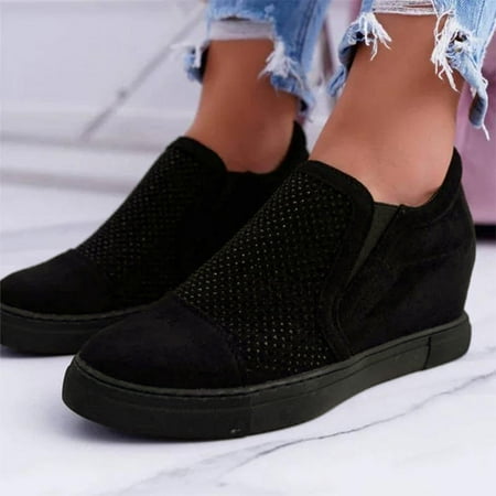 

eczipvz Shoes for Women Womens Wedges Closed Toe Wide Width Women Wedge Sandals Ankle Strap Platform Open Toe High Heel Classic Cute Dress Shoes Black