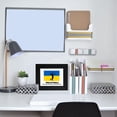 thumbnail image 2 of Ukraine Olympic - Volleyball - Flag - Silhouette Framed Print Poster Wall or Desk Mount Options, 2 of 5