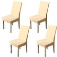thumbnail image 1 of 4PCS Housses de Protection de Chaise Stretch Amovible Lavable, 1 of 1
