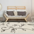 thumbnail image 5 of Superior Vine Modern Floral Indoor Area Rug, 2' x 3', Ivory, 5 of 6
