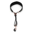 thumbnail image 2 of Adjustable Saxophone Neck Strap Leather Sax Strap Metal Hook for Tenor/ Soprano/ Alto Saxophones Clarinet, 2 of 7