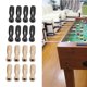 thumbnail image 5 of ZHAOCHENG 8x Mangos para mesas de fútbol, parte para mesas de fútbol estándar, de madera, ligeros, color negro, 5 of 5